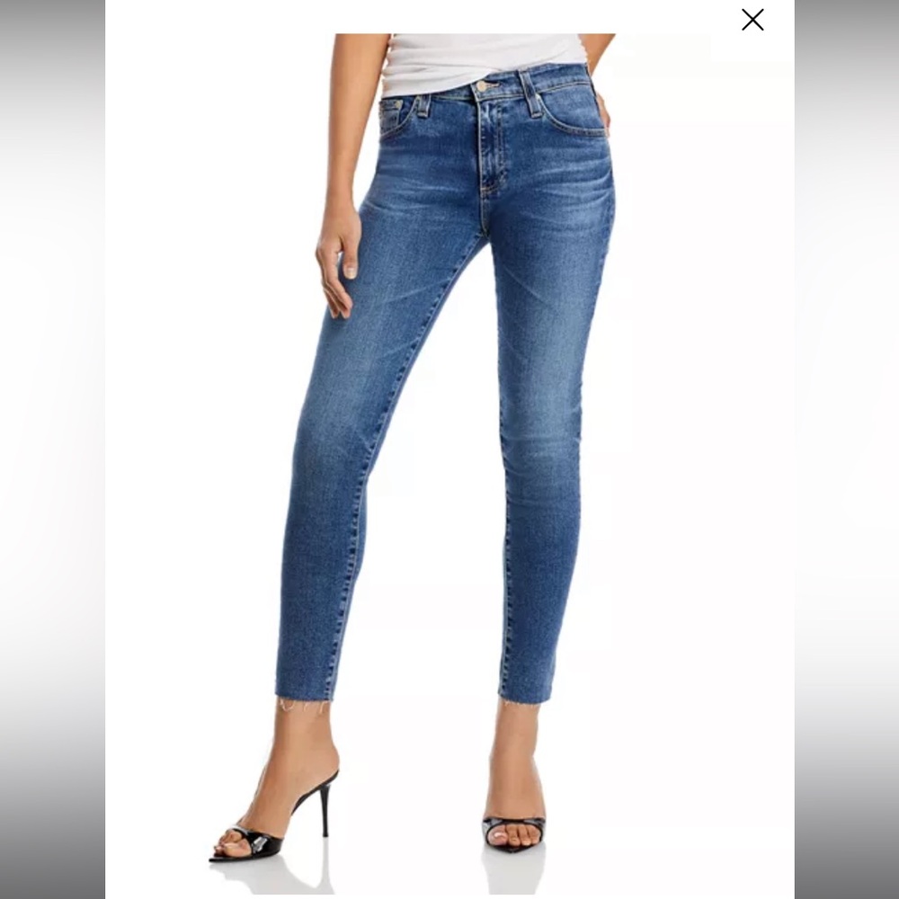 AG Farrah High rise skinny ankle